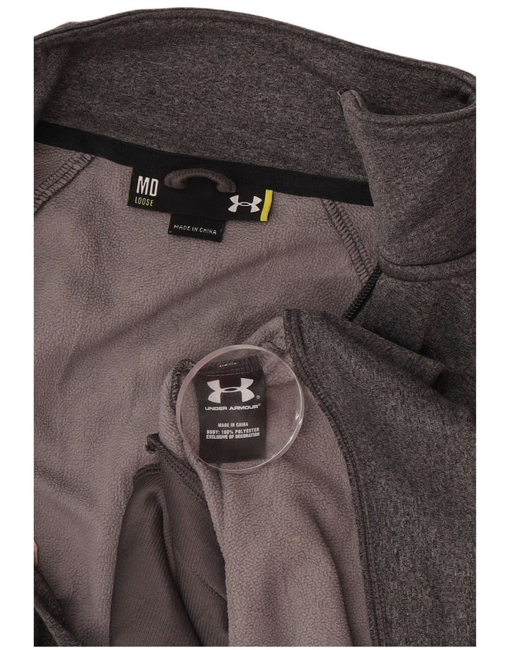 Under Armour muška grafička trenirka gornja jakna srednje sivi poliester