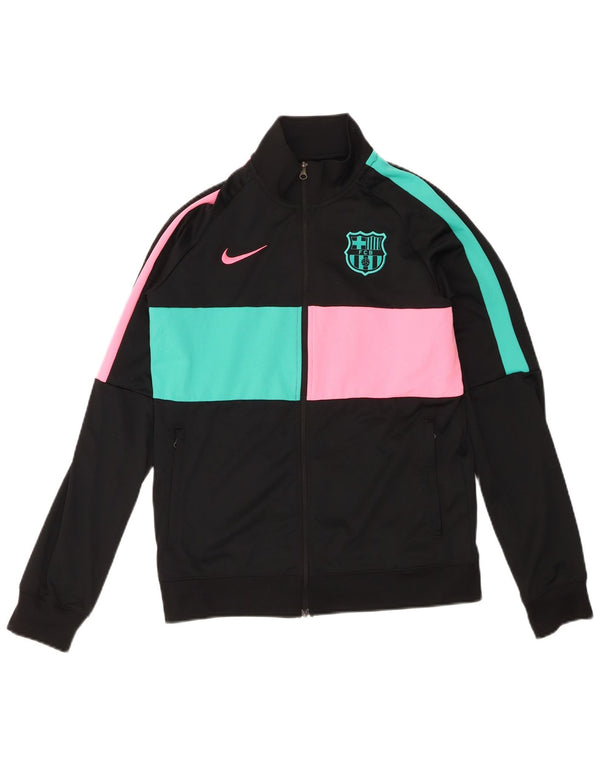 Nike Boys Barcelona Gornja jakna trenirke 13-14 godina XL Black Colourblock