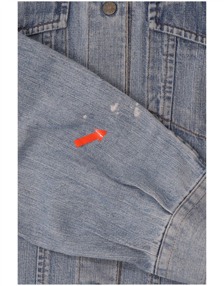 CASUCCI ženska traper košulja UK 18 XL plavi pamuk