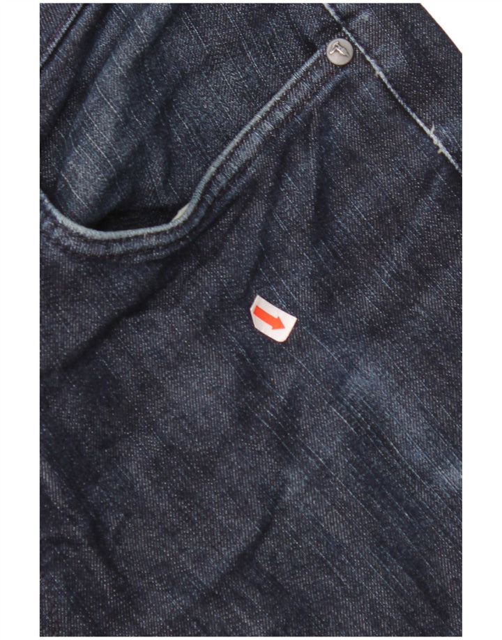 TRUSSARDI muške ravne traperice W33 L31 tamnoplave