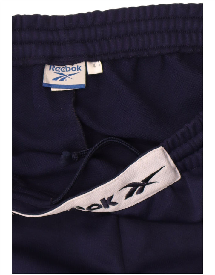 Reebok muške hlače za trenirku Graphic Large tamnoplavi poliester