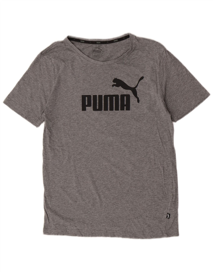 Puma muška majica s grafičkim motivima, mali sivi pamuk