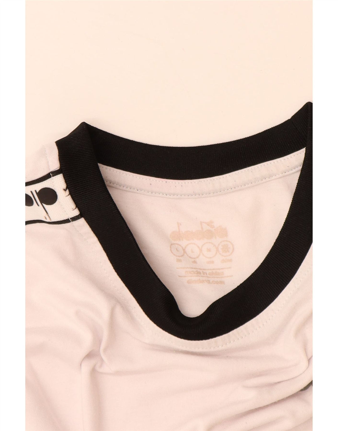 DIADORA Muška majica kratkih rukava s grafičkim motivima, veliki bijeli pamuk