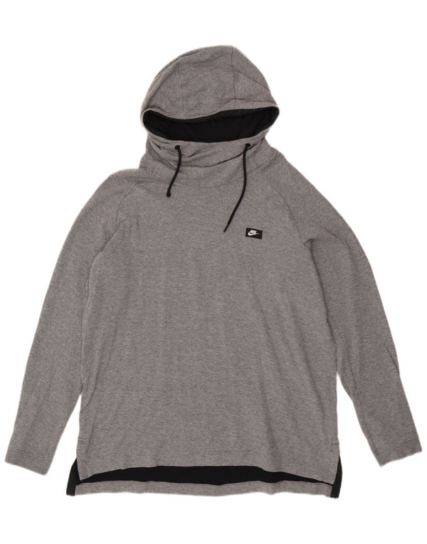 Nike Ženska majica s kapuljačom UK 18 XL Siva