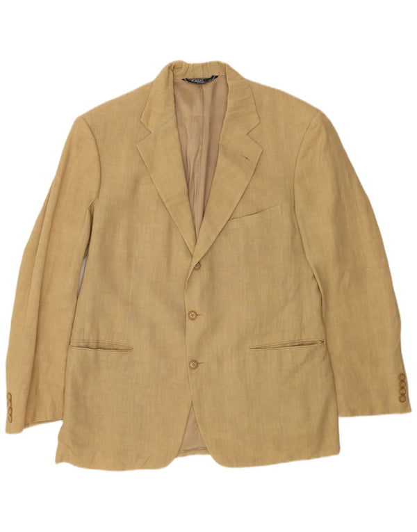 Polo Ralph Lauren muška jakna sa 3 gumba UK 42 Large Beige Lan