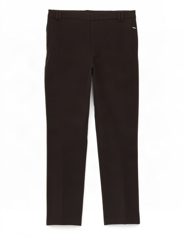 Marks & Spencer ženske ravne ležerne hlače UK 16 Large W32 L30 crne