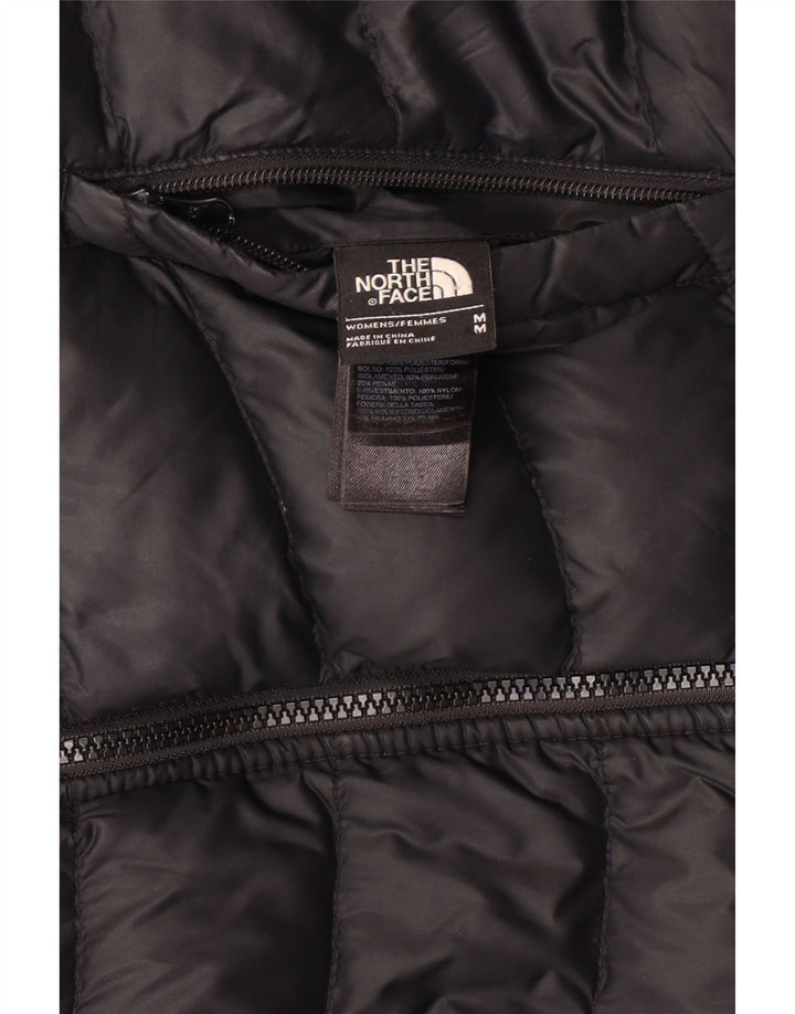 The North Face ženski reverzibilni podstavljeni kaput UK 12 Srednji crni najlon