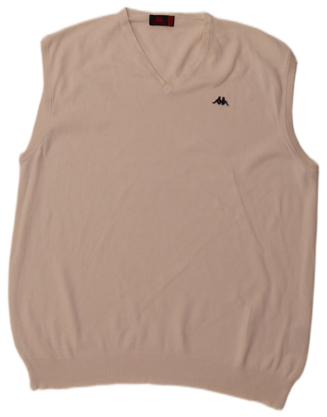 KAPPA muška majica bez rukava 2XL od bijelog pamuka