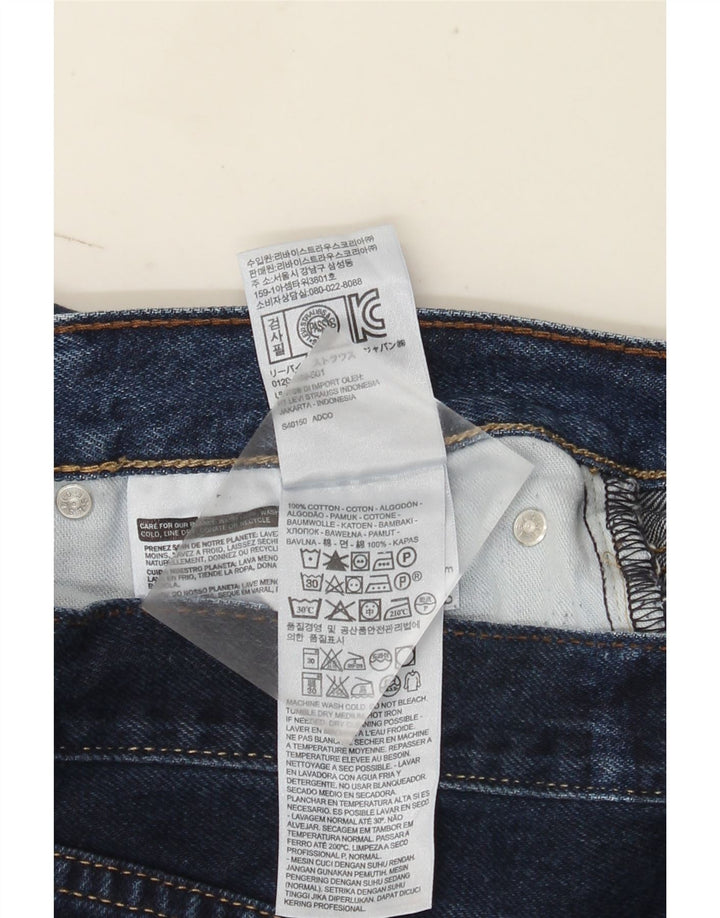 Levi's muške kratke traper hlače 522 W31 srednje tamnoplave