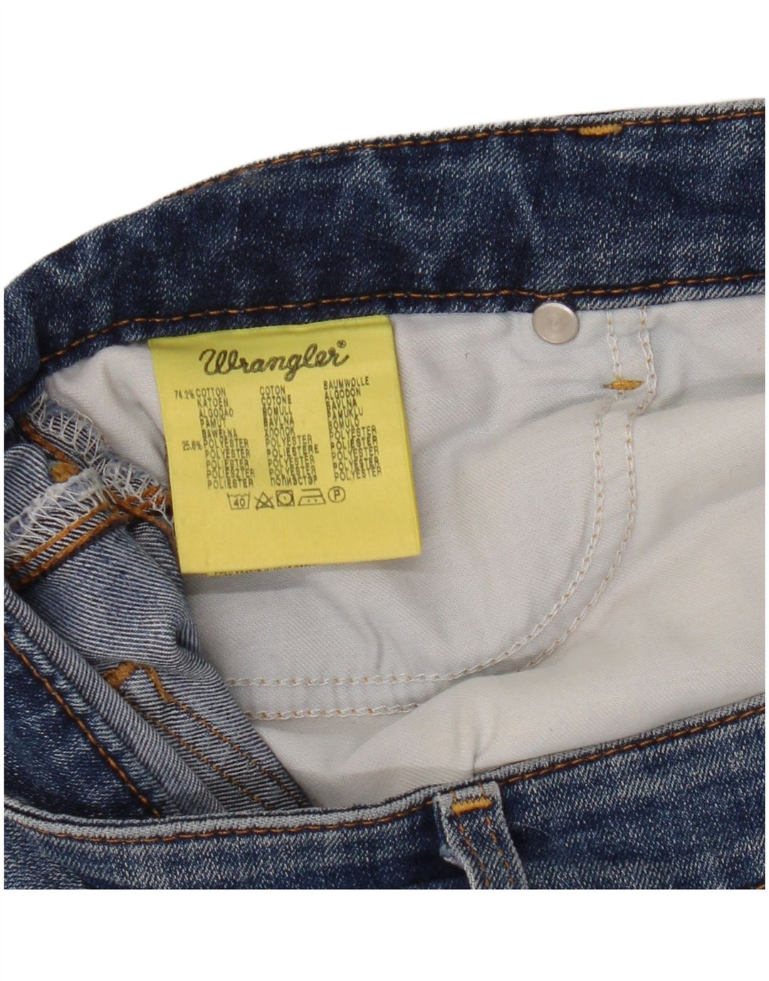 WRANGLER Ženske traperice TIna Bootcut W30 L30 Plavi pamuk