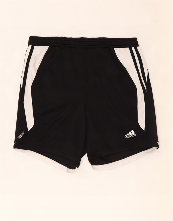 Adidas muške sportske kratke hlače Climalite srednje crne boje od poliestera