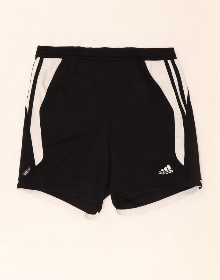Adidas muške sportske kratke hlače Climalite srednje crne boje od poliestera