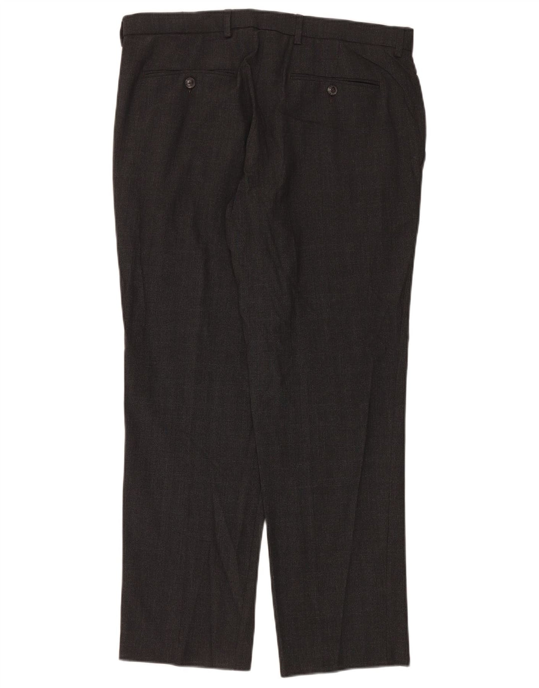 Marks & Spencer muške chino hlače standardnog kroja W34 L29 sivi poliester