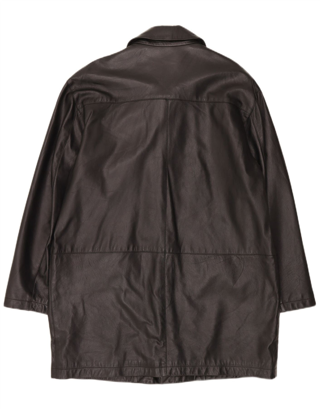 Vintage muški kožni kaput IT 50 Large Black