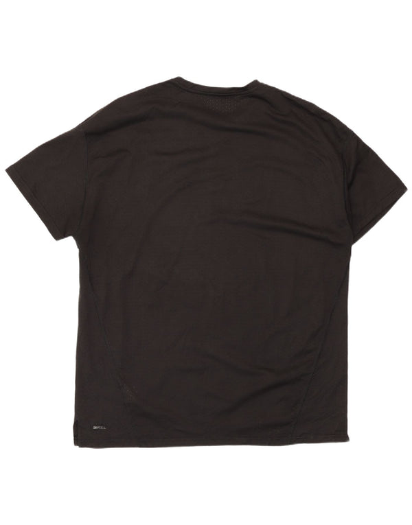 Puma Mens T-Shirt Top XL Black Polyester