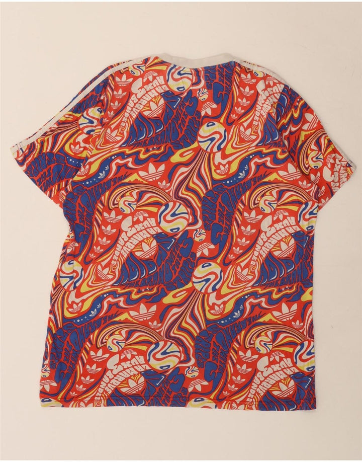 Adidas muška majica s grafičkim motivima, srednje raznobojni pamuk