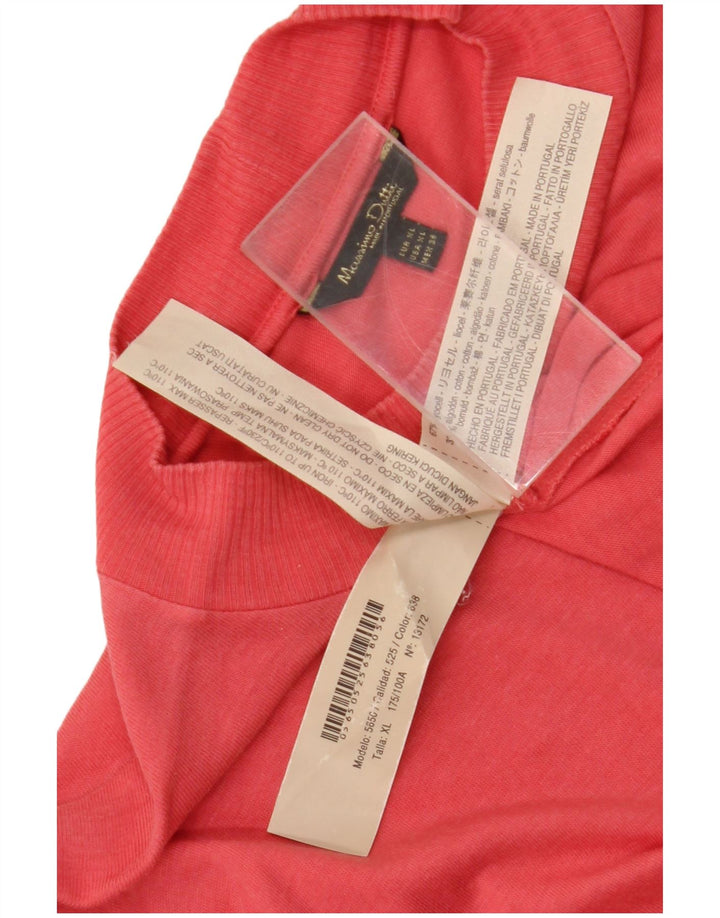 Massimo Dutti Ženska majica dugih rukava UK 18 XL Ružičasti liocel