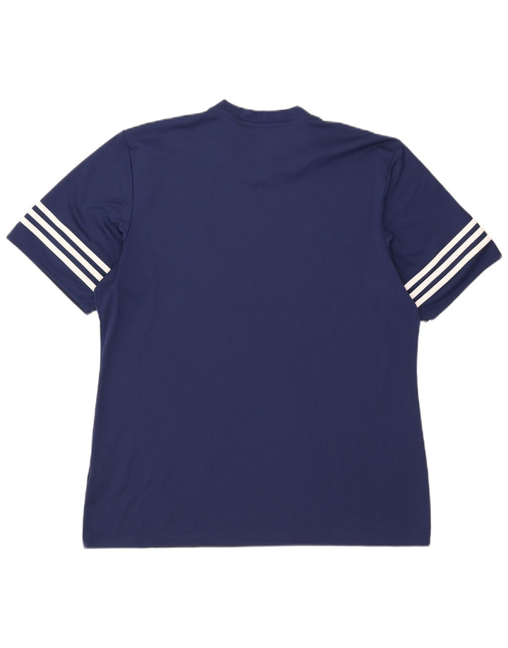Adidas muška majica Climalite Top XL tamnoplavi poliester