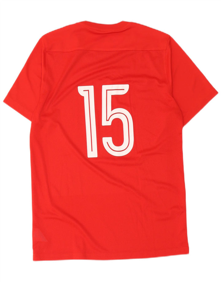 Nike Dri Fit Graphic T-Shirt majica, veliki crveni poliester