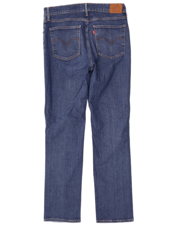 Levi's ženske ravne traperice visokog struka 724 W31 L30 plavi pamuk
