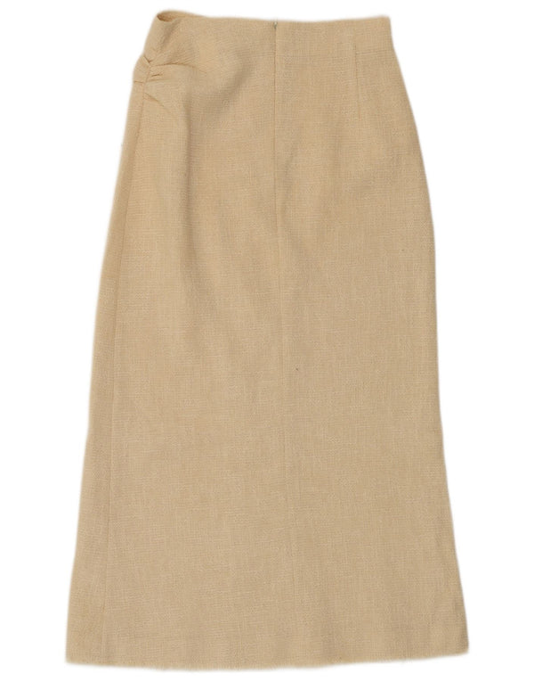 ZARA ženska maksi suknja mala W26 od bijelog pamuka