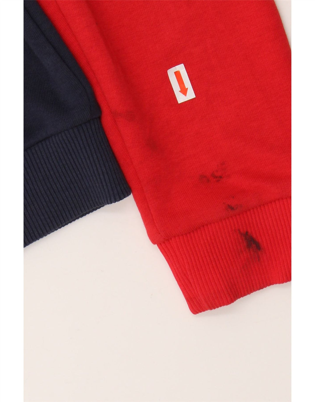 FILA Ženska majica s kapuljačom s kapuljačom UK 10 malih raznobojnih blokova boja