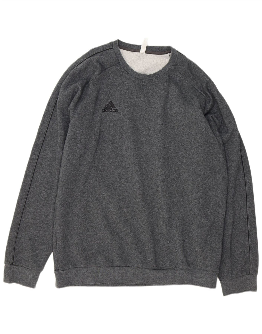 ADIDAS Mens Sweatshirt Jumper XL Grey Cotton