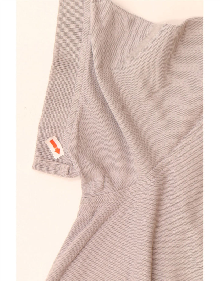 TOMMY HILFIGER Muška polo majica standardnog kroja Velika siva pamučna majica