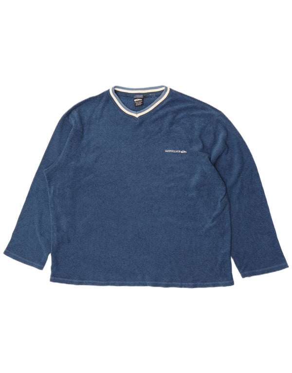Quiksilver muški džemper od flisa 2XL plavi poliester