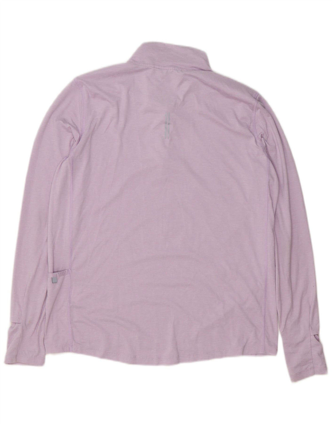 Nike Ženska trenirka Dri Fit Zip Neck Pulover Top UK 14 srednje ljubičasta