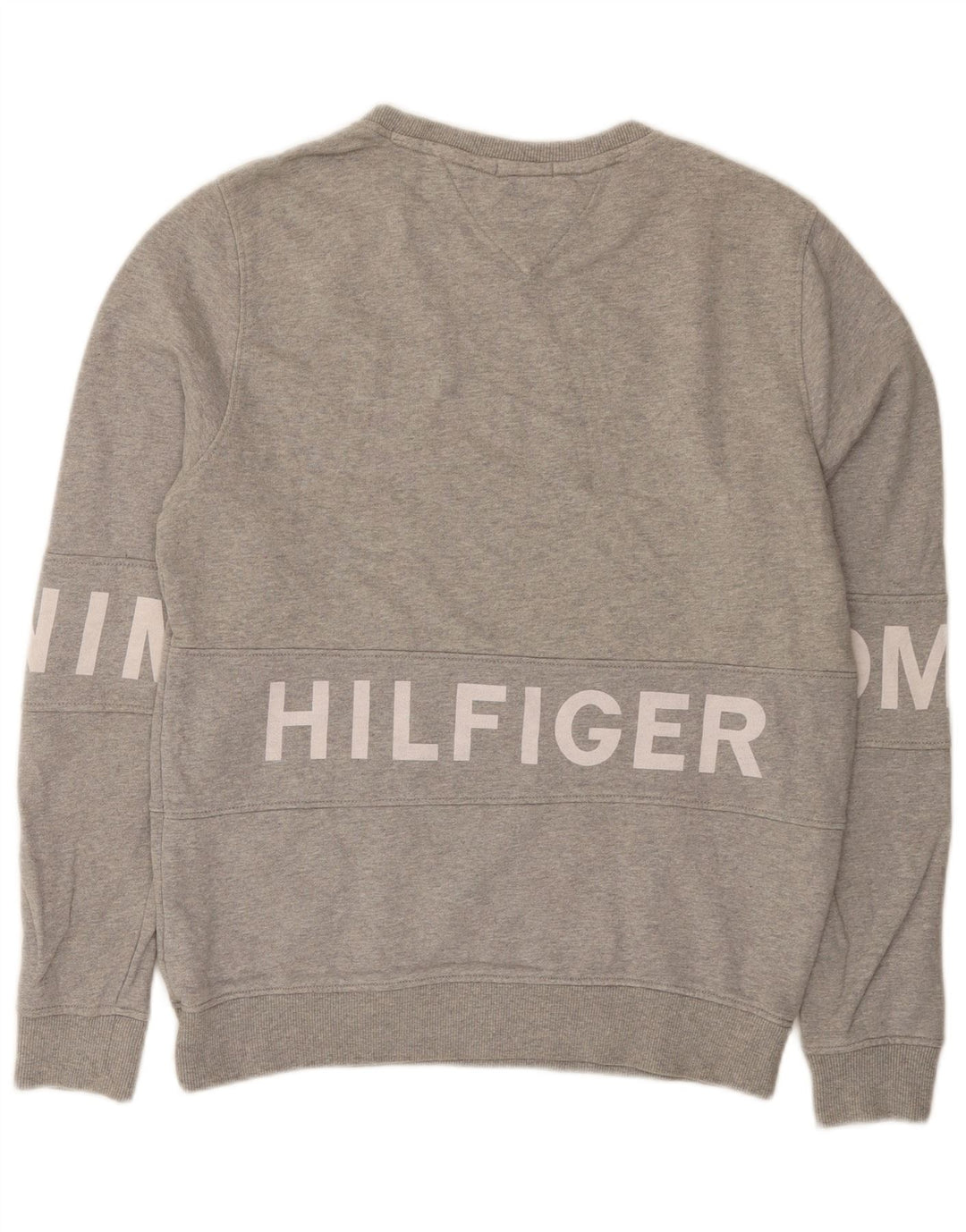 Tommy Hilfiger muška trenirka s grafičkim motivima srednje sivi pamuk