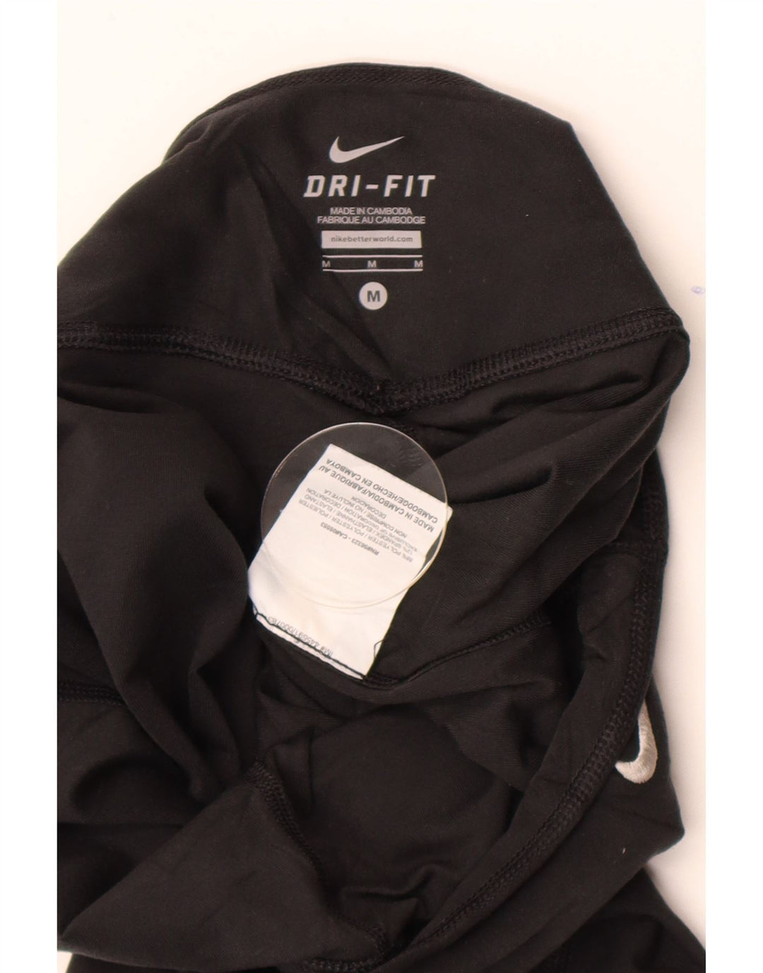 Ženske hlače za trenirku Nike Dri Fit UK 14 Srednji crni poliester
