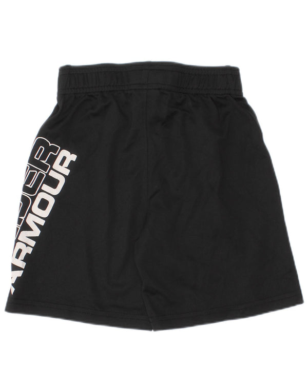 Under Armour Boys Graphic Sport Shorts 3-4 Years Black Poliester