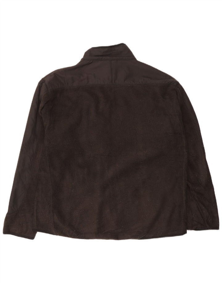 Chaps muška flis jakna UK 42 XL crni poliester u boji