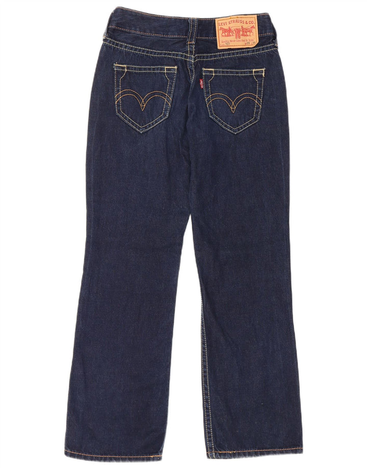 Levi's ženske 921 Bootcut traperice W28 L30 plavi pamuk
