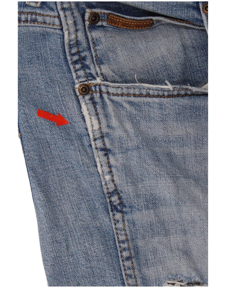 Wrangler muške kratke traper kratke hlače W34 veliki plavi pamuk
