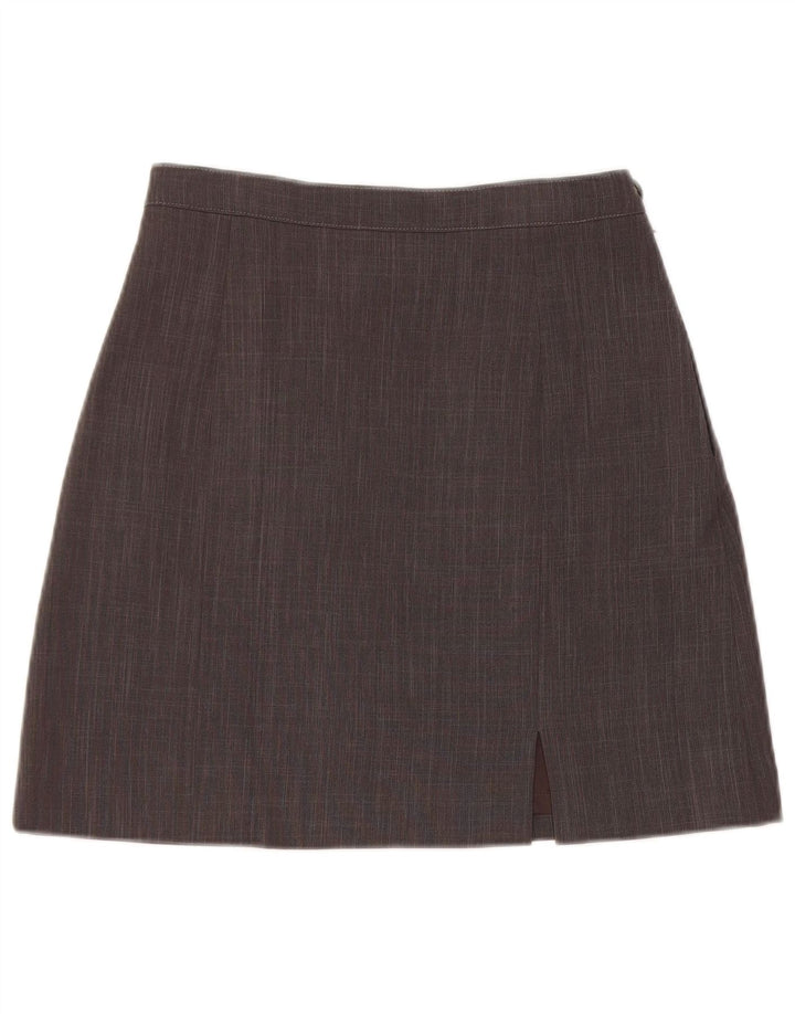 VINTAGE ženska suknja A-kroja W26 mala siva