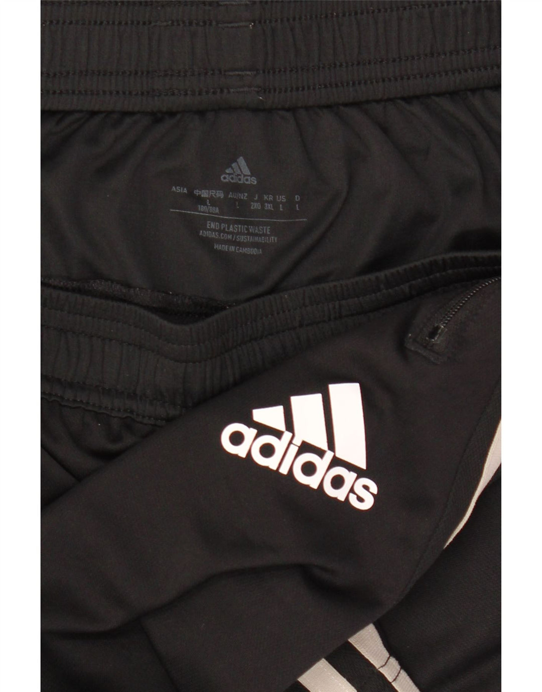 Adidas muške kratke sportske kratke hlače Aeroready, veliki crni poliester