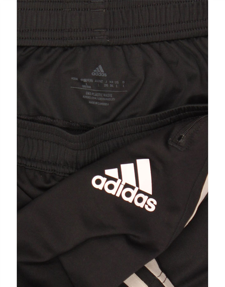 Adidas muške kratke sportske kratke hlače Aeroready, veliki crni poliester