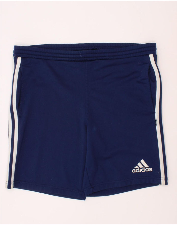 Adidas sportske kratke hlače za dječake 11-12 godina tamnoplavi poliester