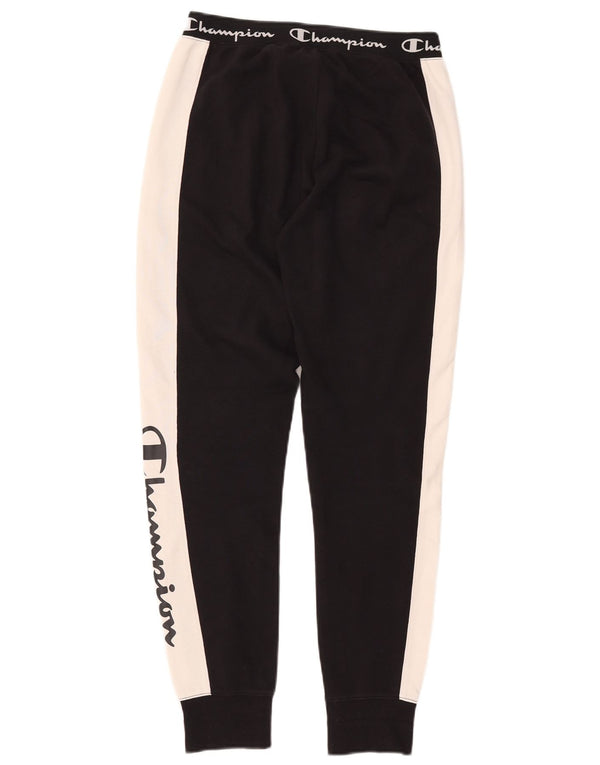 Champion Ženska trenirka Hlače Joggers UK 10 Small Black Colourblock
