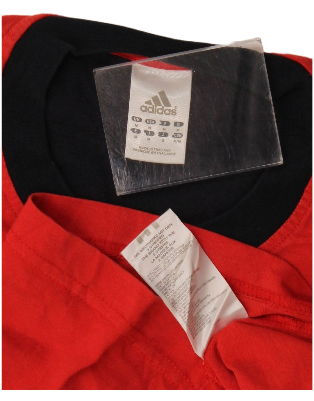 Adidas muška majica kratkih rukava srednje veličine, crveni pamuk