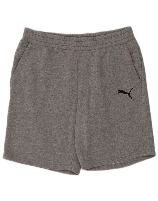 Puma muške sportske kratke hlače Large Grey Flected Cotton