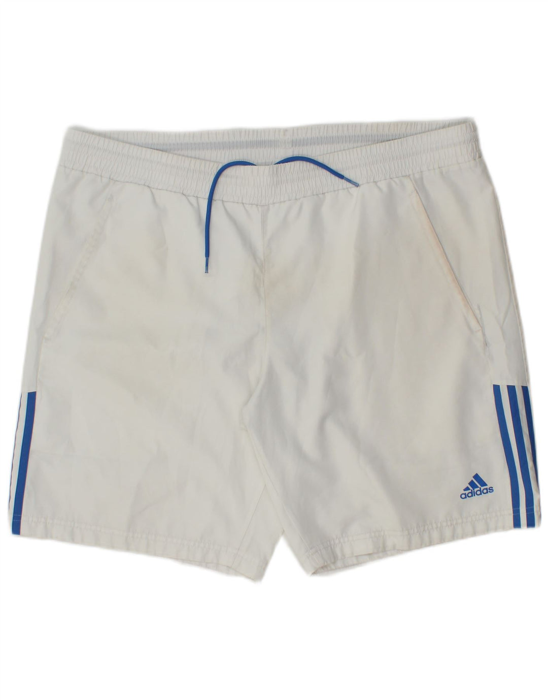 Adidas muške sportske kratke hlače veliki bijeli poliester