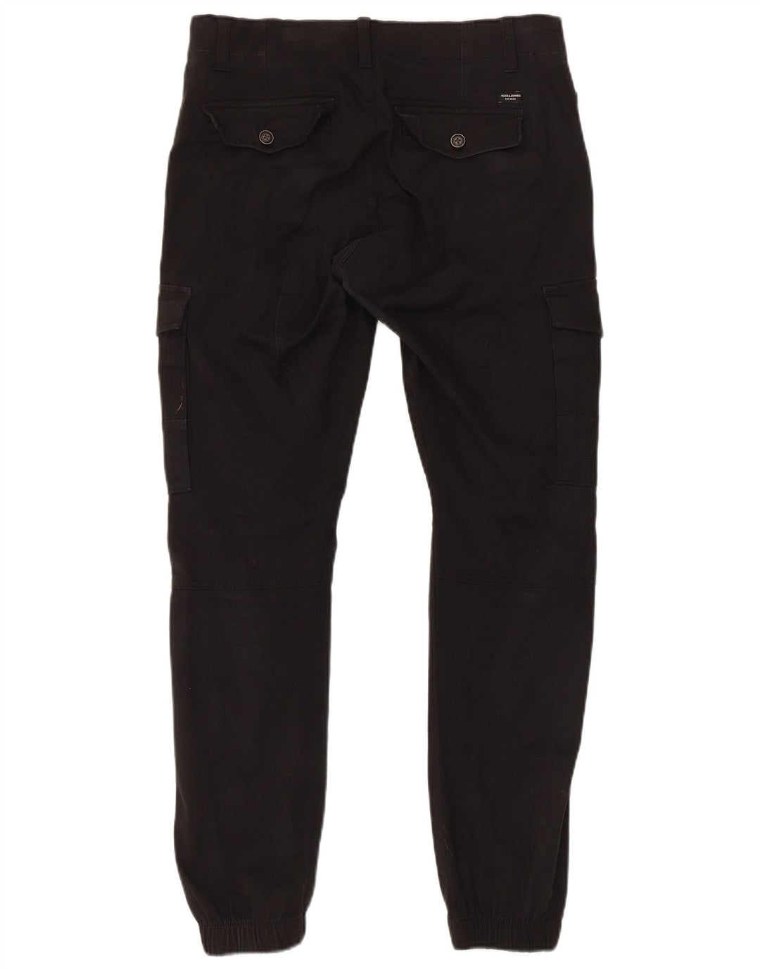 Jack & Jones muške kargo hlače za trčanje W30 L32 crne