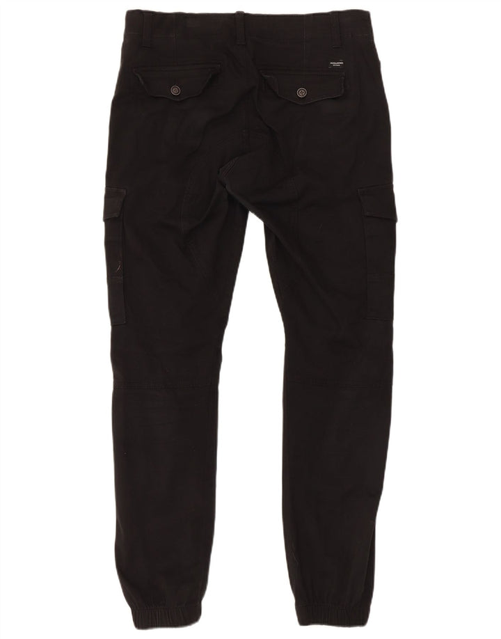 Jack & Jones muške kargo hlače za trčanje W30 L32 crne