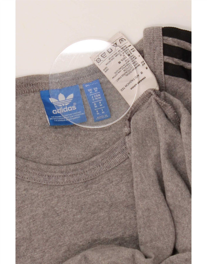 Adidas muška majica kratkih rukava Srednje sivi pamuk