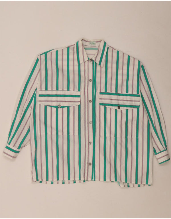 Benetton ženska košulja UK 18 XL na bijele pruge