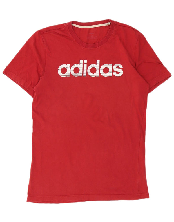 Adidas muška majica kratkih rukava s grafičkim motivima, mali crveni pamuk