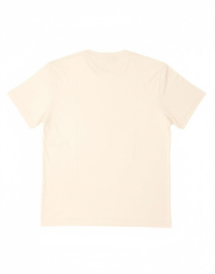 CHAMPION Mens Graphic T-Shirt Top Medium White